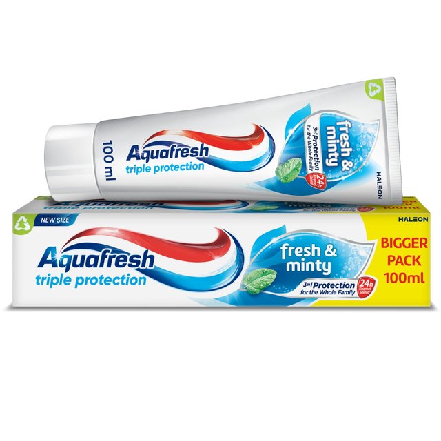 Aquafresh Fresh And Minty Toothpaste  100ml