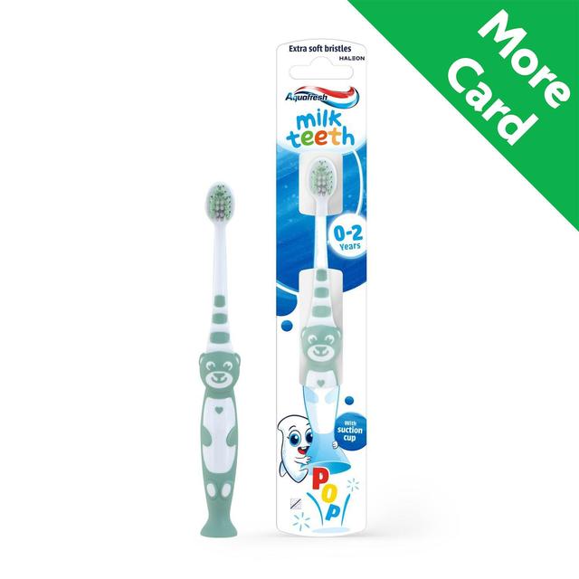 Aquafresh Milk Teeth 0-2 Years Soft Bristles Baby Toothbrush 