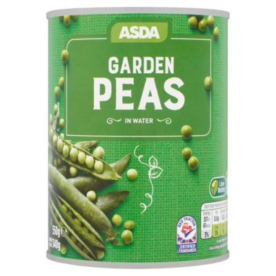 ASDA Garden Peas in Water