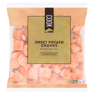 COOK by ASDA Sweet Potato Chunks