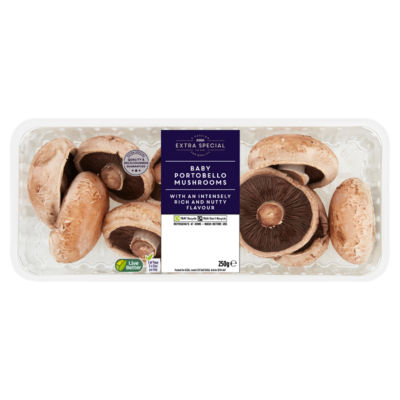 ASDA Extra Special Baby Portobello Mushrooms