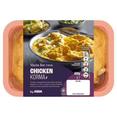 ASDA Meal For Two Chicken Korma 400g