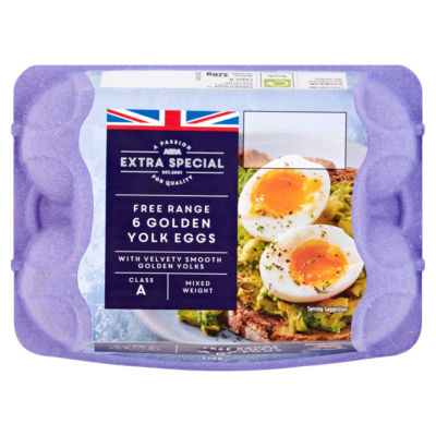 ASDA Extra Special Free Range Golden Yolk Eggs