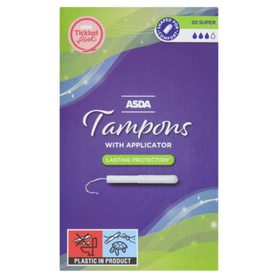 Tesco Free Spirit Regular Applicator Tampons 20 Pack - Tesco Groceries