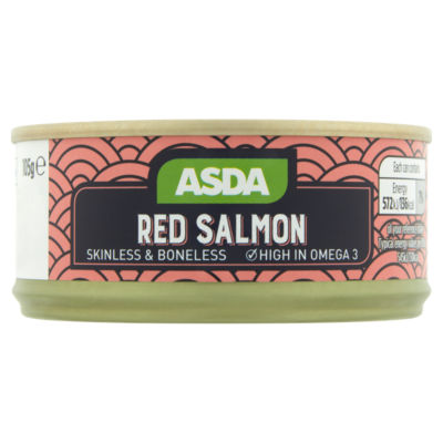 ASDA Skinless & Boneless Red Salmon