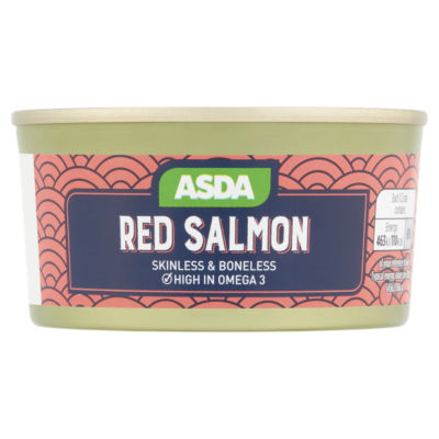 ASDA Skinless & Boneless Red Salmon