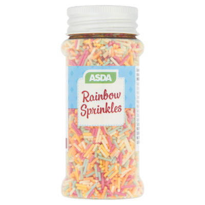 BAKE by ASDA Rainbow Sprinkles 65g