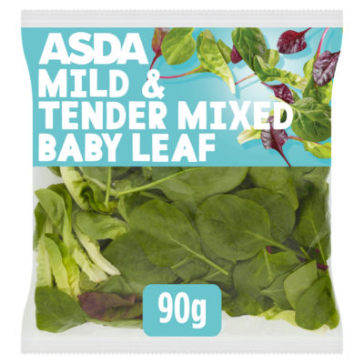 ASDA Mixed Baby Leaf Salad Bag