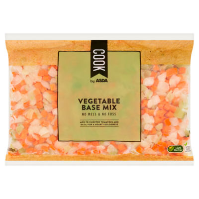 COOK by ASDA Vegetable Base Mix 600g