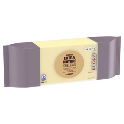 ASDA British Extra Mature Cheddar 750g