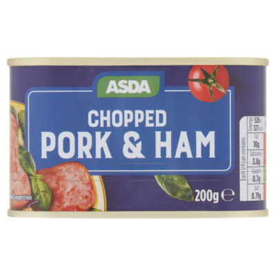 ASDA Chopped Pork & Ham 200g