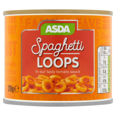 ASDA Spaghetti Loops 210g