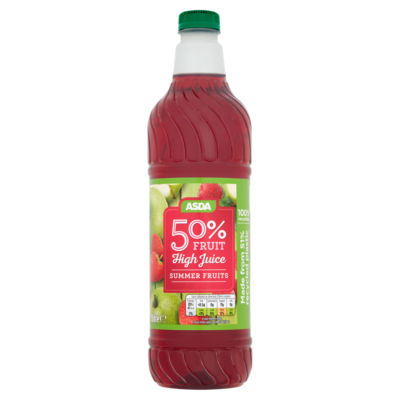 ASDA 50% Fruit High Juice Summer Fruits 1 Litre