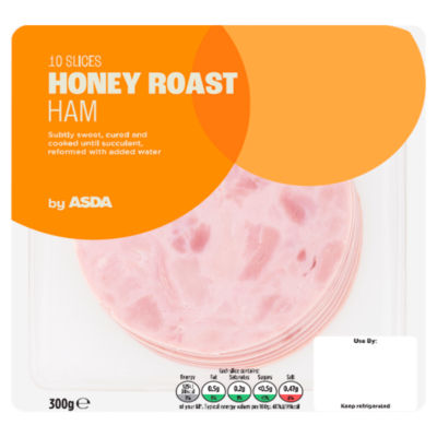 ASDA 10 Slices Honey Roast Ham