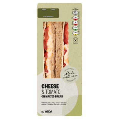 ASDA Cheese & Tomato Sandwich