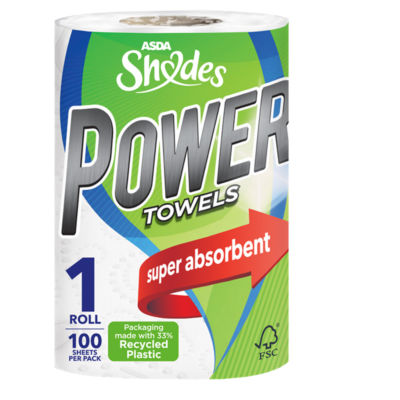 ASDA Shades Power Towels Kitchen Roll