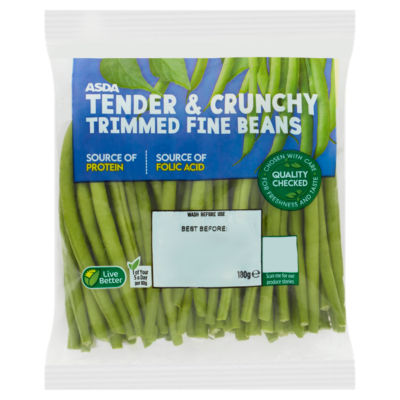 ASDA Tender & Crunchy Trimmed Fine Beans