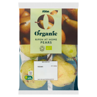 ASDA Organic 4 Organic Pears