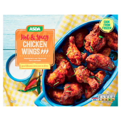 ASDA Hot & Spicy Chicken Wings 1kg