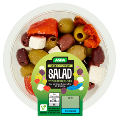 ASDA Greek Salad with Mixed Olives