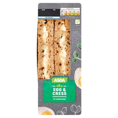 ASDA Egg & Cress Sandwich