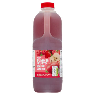 ASDA Summer Fruits Flavour Juice Drink