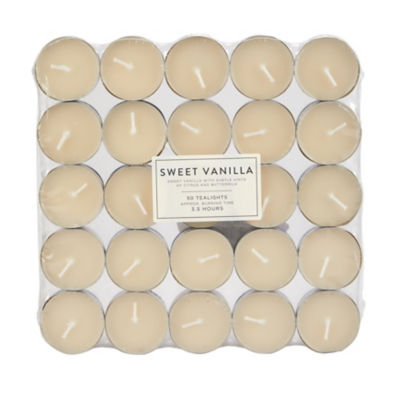 George Home Sweet Vanilla Tealights 50pk