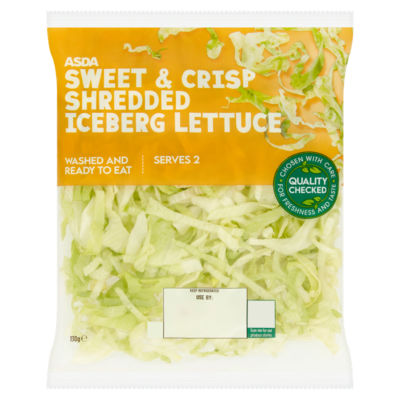 ASDA Shredded Iceberg Lettuce