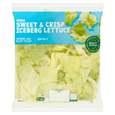 ASDA Sweet & Crisp Iceberg Lettuce 200g