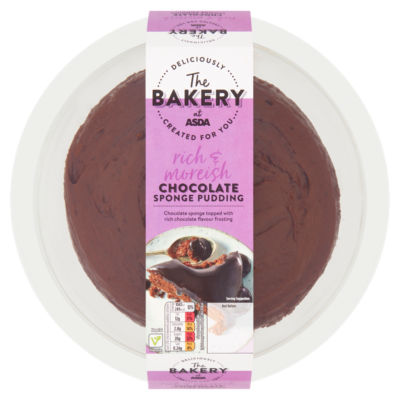 The BAKERY at ASDA Chocolate Sponge Pudding