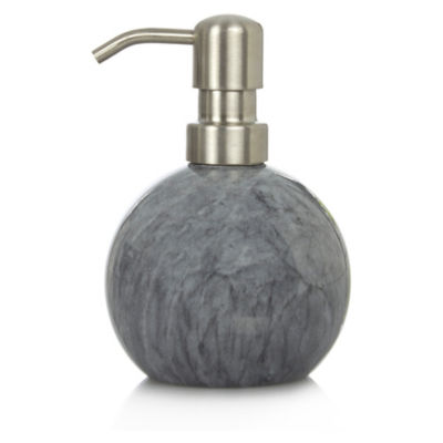 George Home Grey Marble Soap Dispenser