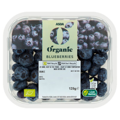 ASDA Organic Blueberries