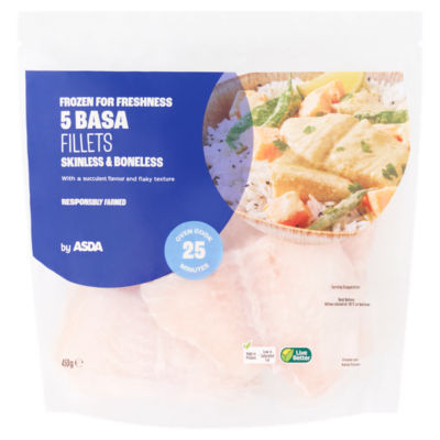 ASDA 5 Basa Fillets