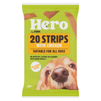 Hero by ASDA 20 Strips With Chicken 200g