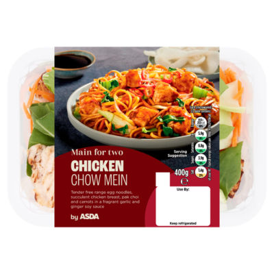 ASDA Main For Two Chicken Chow Mein 400g