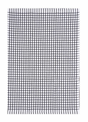 George Home Terry Tea Towel Black Check