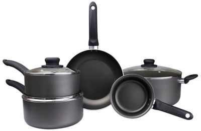 George Home 5-piece Non-stick Aluminium Pan Set