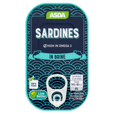 ASDA Sardines in Brine