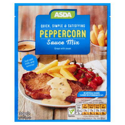 ASDA Peppercorn Sauce Mix 30g