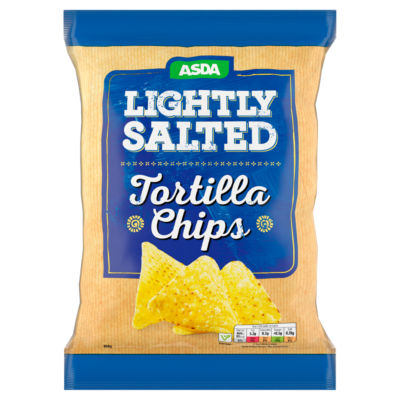 ASDA Lightly Salted Tortilla Chips 180g