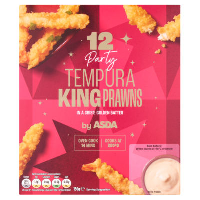 ASDA 12 Tempura King Prawns