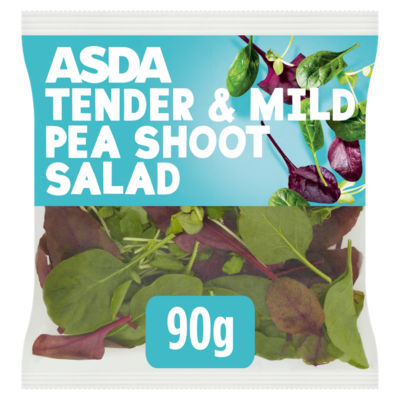 ASDA Mild Pea Shoot Salad