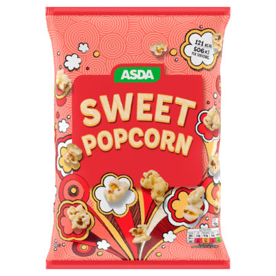 ASDA Sweet Popcorn 100g