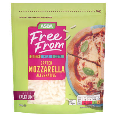 ASDA Free From Grated Mozzarella Alternative