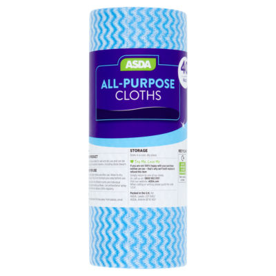 ASDA 40 All-Purpose Cleaning Cloths