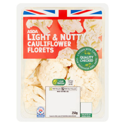 ASDA Light & Nutty Cauliflower Florets