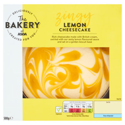 The BAKERY at ASDA Lemon Cheesecake