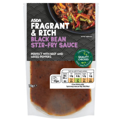 ASDA Fragrant & Rich Black Bean Stir-Fry Sauce