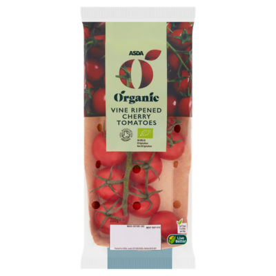 ASDA Organic Vine Ripened Cherry Tomatoes