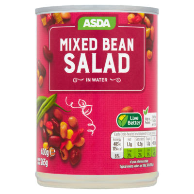 ASDA Mixed Bean Salad in Water 400g